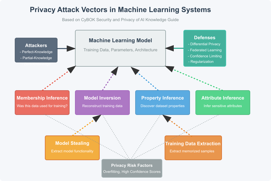 Privacy Attack Vectors